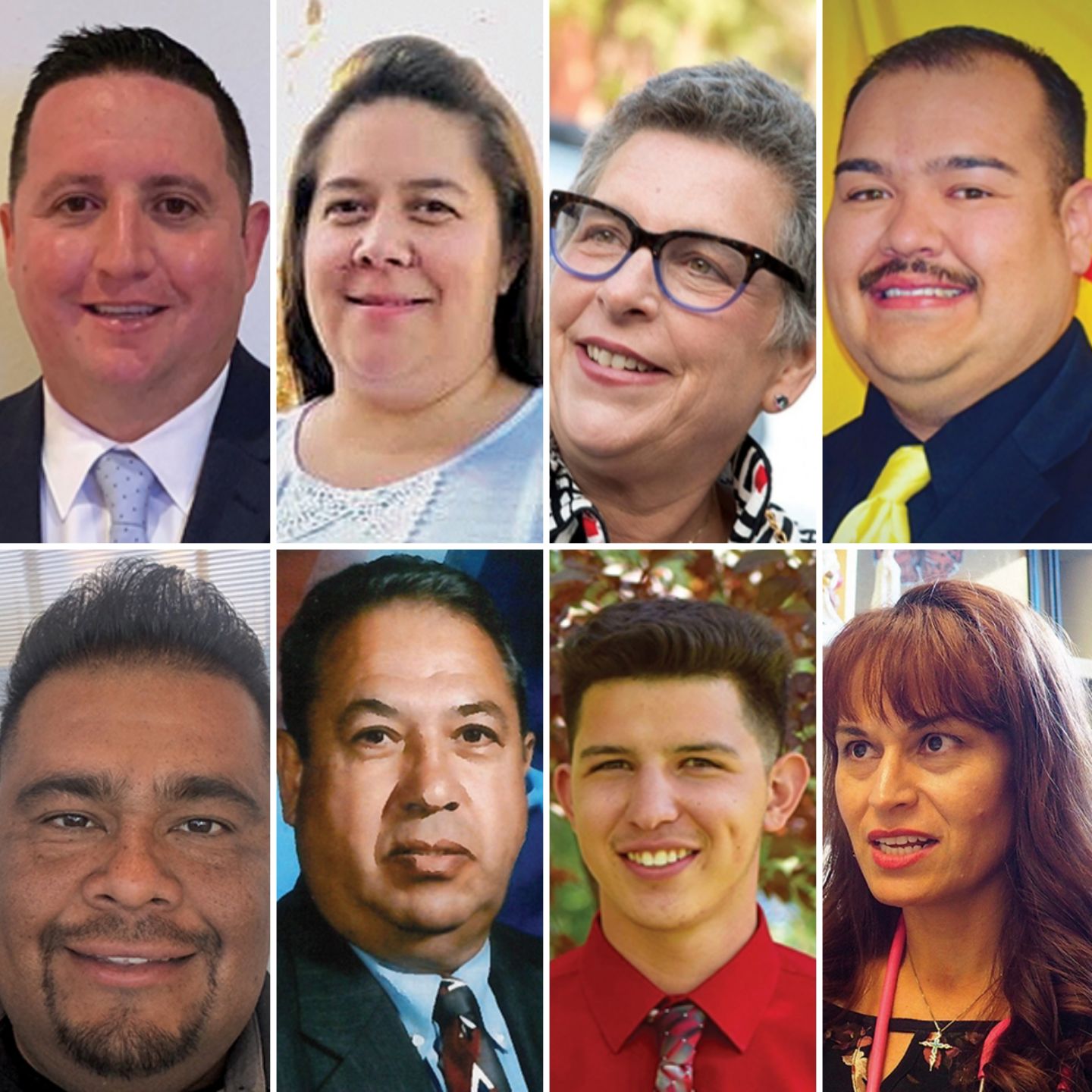Espanola school board candidates collage